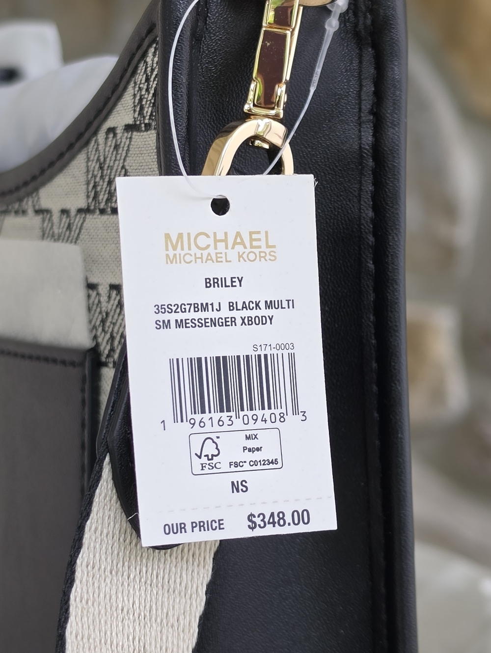 Michael Kors Briley Small Logo Crossbody - Picture 5 of 7